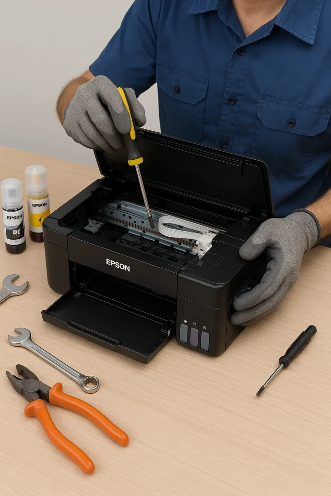 mantencion impresora epson​