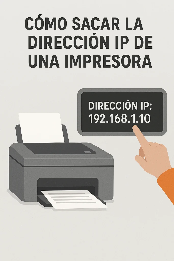 Cuál es la dirección ip de mi impresora