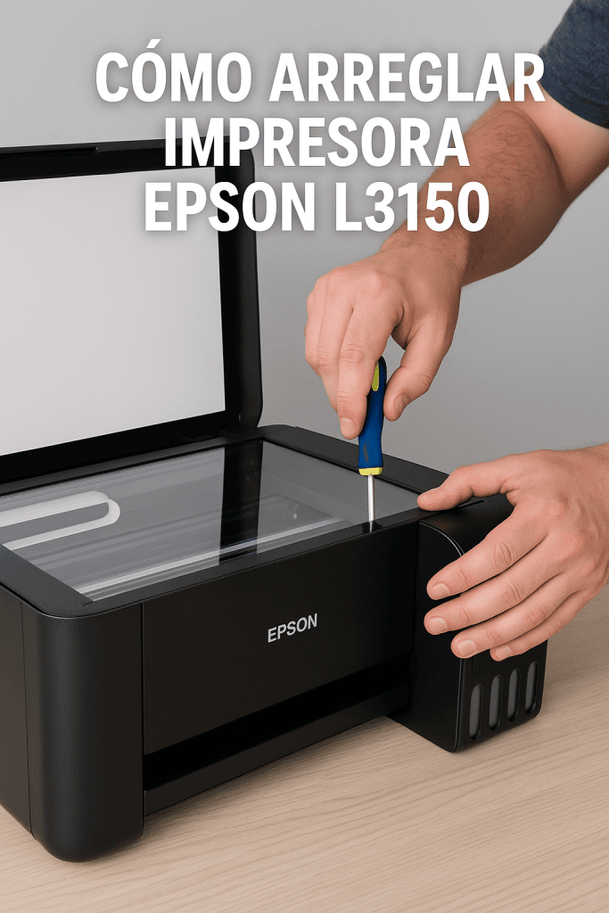 como arreglar impresora epson l3150