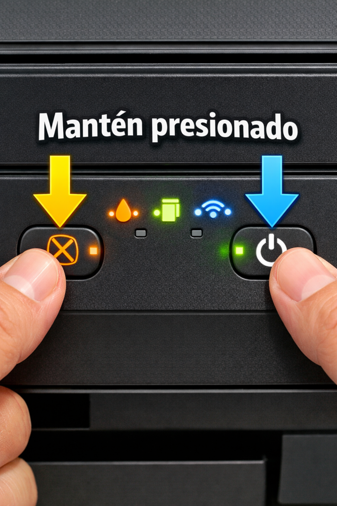 Como resetear una impresora epson