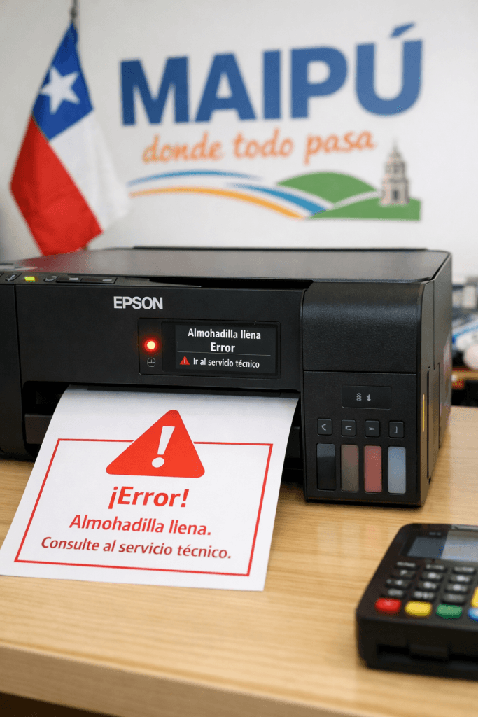 Reset Almohadilla Epson L3150 Maipu