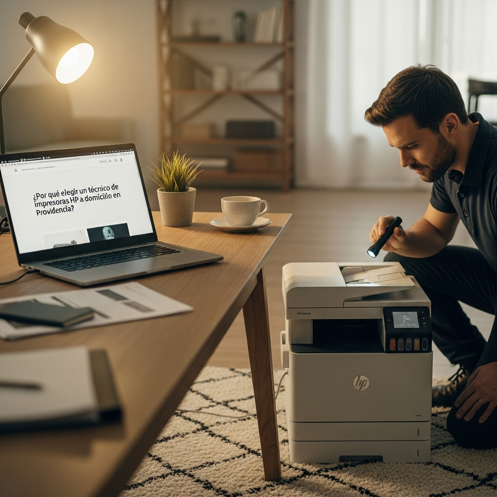 ¿Por qué elegir un técnico de impresoras HP a domicilio en Providencia?