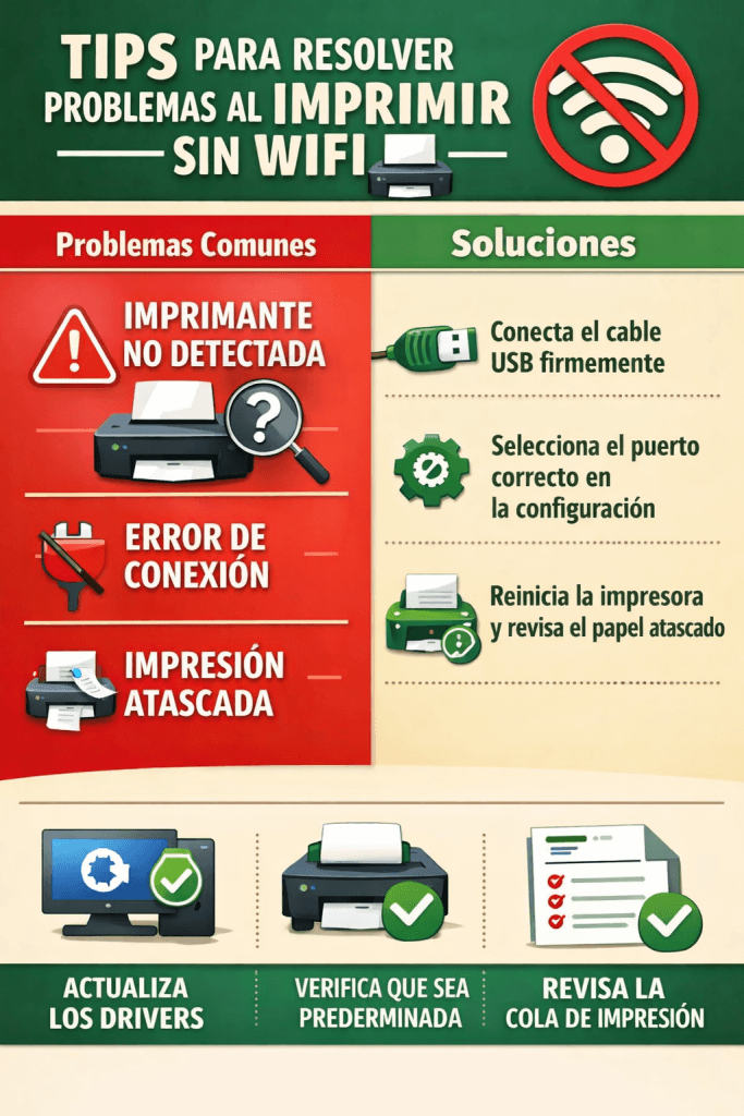 Cómo imprimir desde celular a impresora Epson/Brother sin WiFi problemas