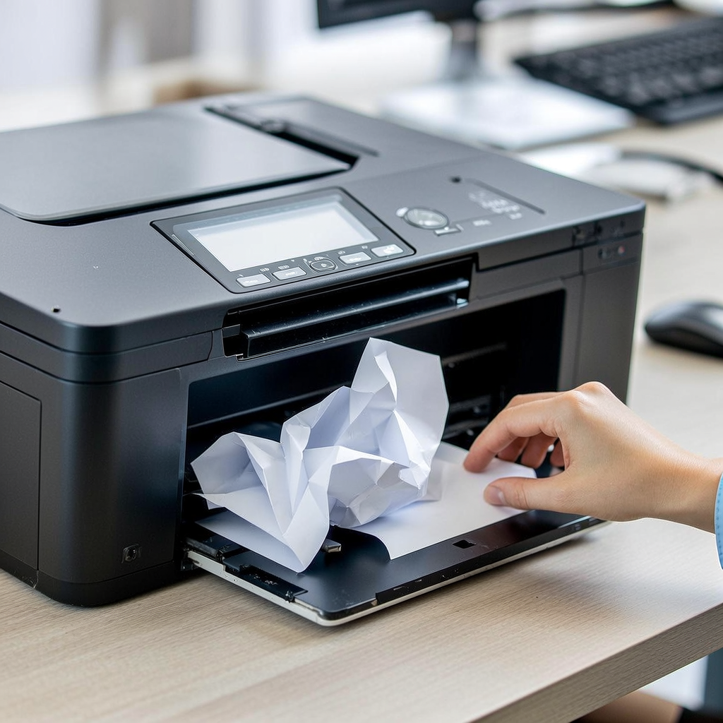 Porque la impresora arruga el papel