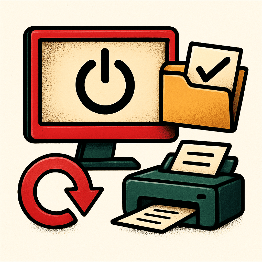 Solución 3: Reinicio completo + chequeos básicos de software y conexión