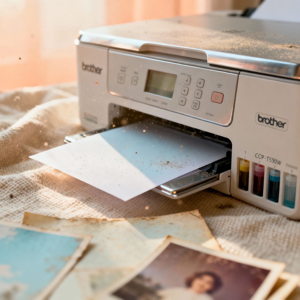 Mi impresora brother dcp t520w no imprime y tiene tinta