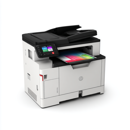 Impresora multifuncional con toner a color