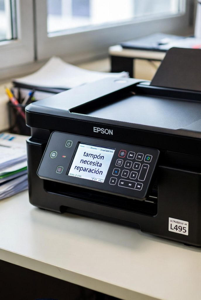 Como resetear una impresora epson l495