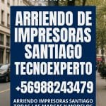 arriendo de impresoras santiago