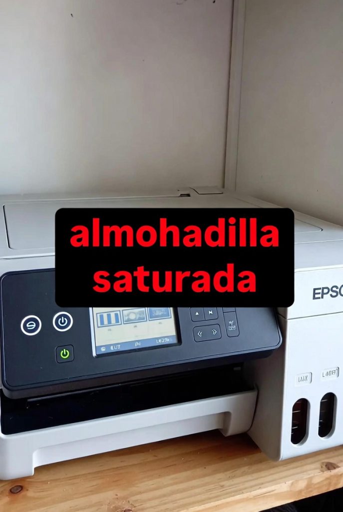 almohadilla saturada epson l4260
