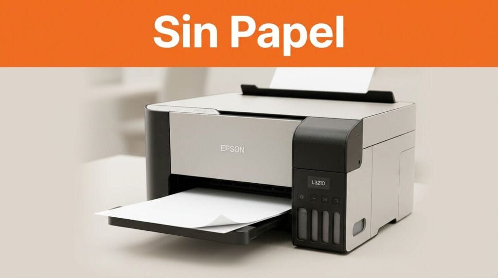 Epson L3210 no toma papel: qué revisar en casa