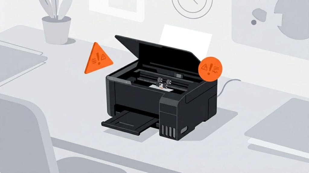 Error E-01 en Epson L3150 en Providencia: qué hacer