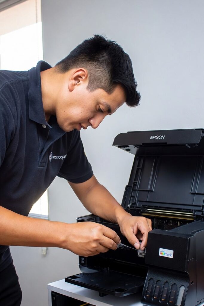 Mantención de impresora Epson en domicilio de Vitacura
